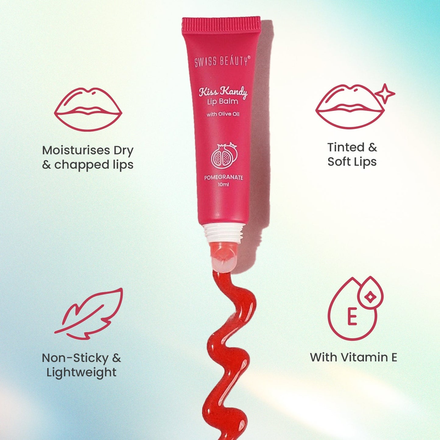 Swiss Beauty Kiss Kandy Lip Balm | 10 ml | iBellaa