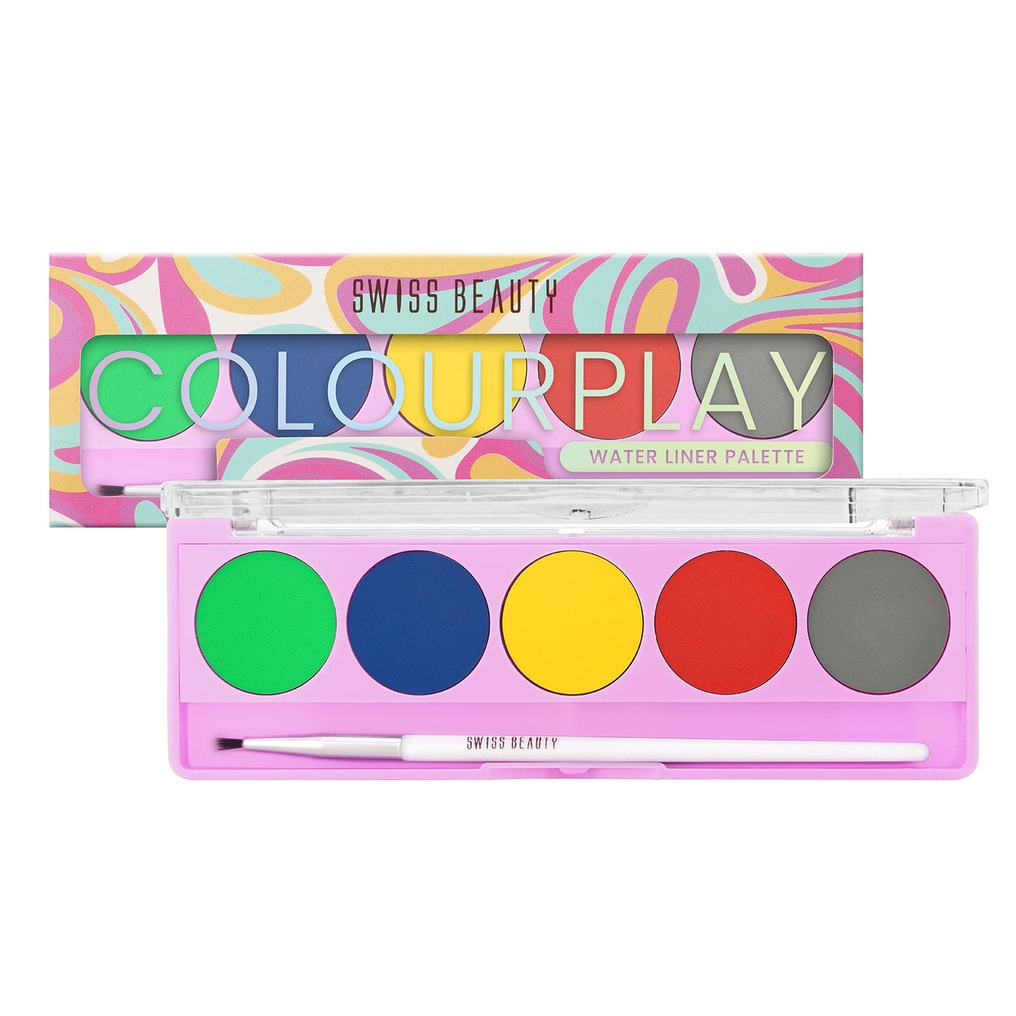 Swiss Beauty Colour Play Water Liner Palette | iBellaa