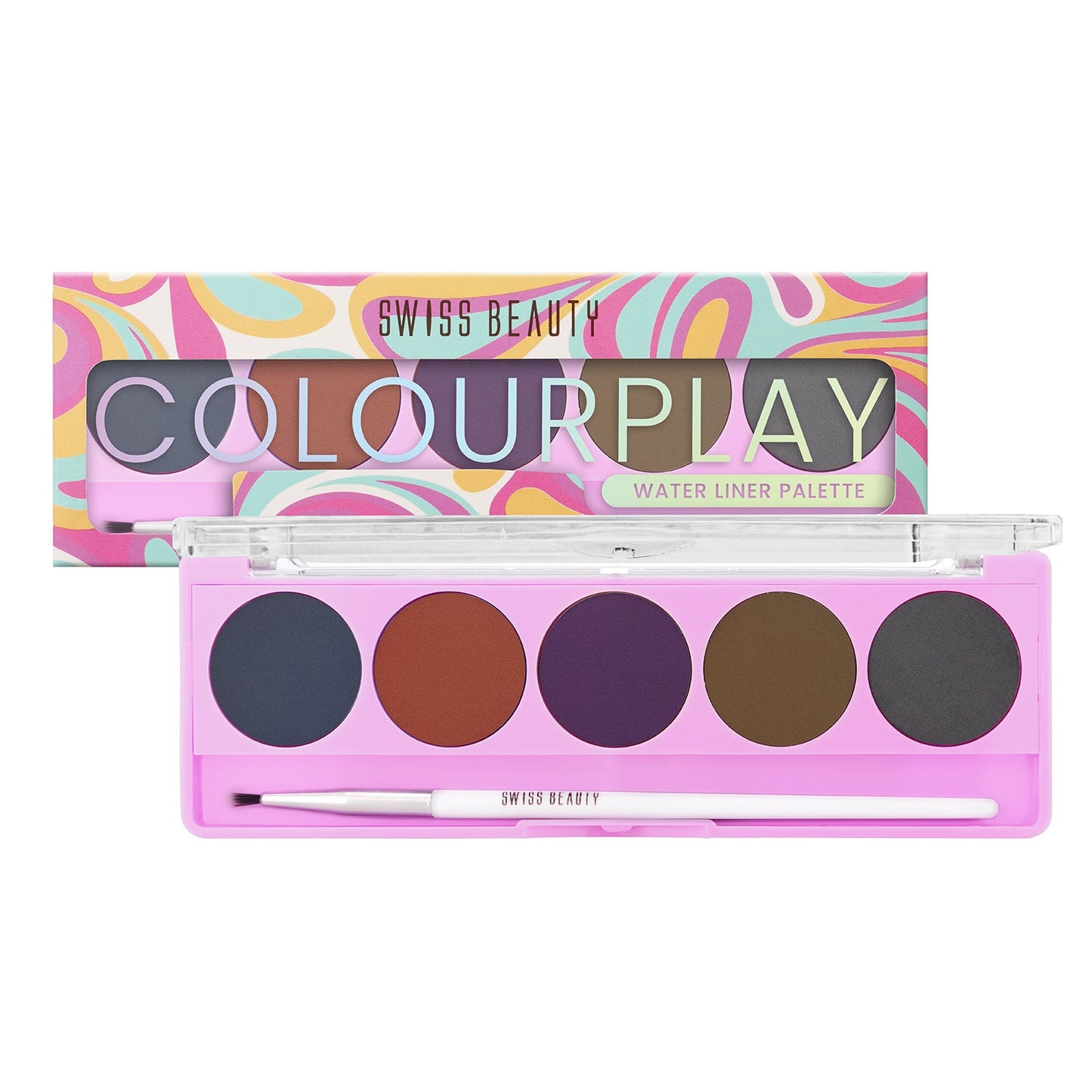 Swiss Beauty Colour Play Water Liner Palette | iBellaa