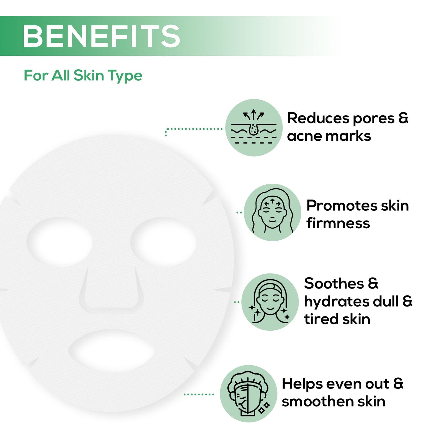 RENEE Salicylic Acid Sheet Mask, 20ml | iBellaa