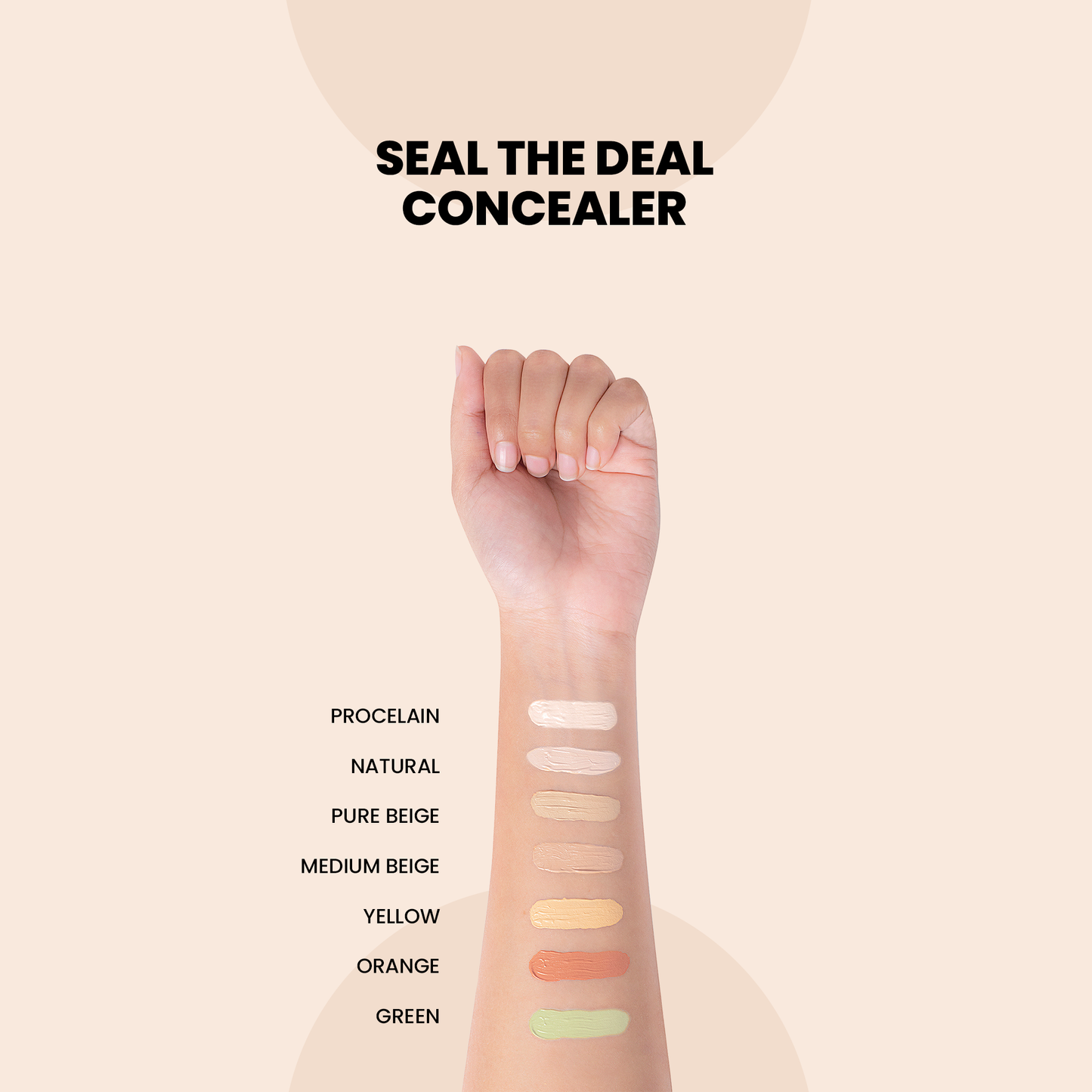 MARS Face Concealer | Seal the Deal Concealer | 10 g | iBellaa