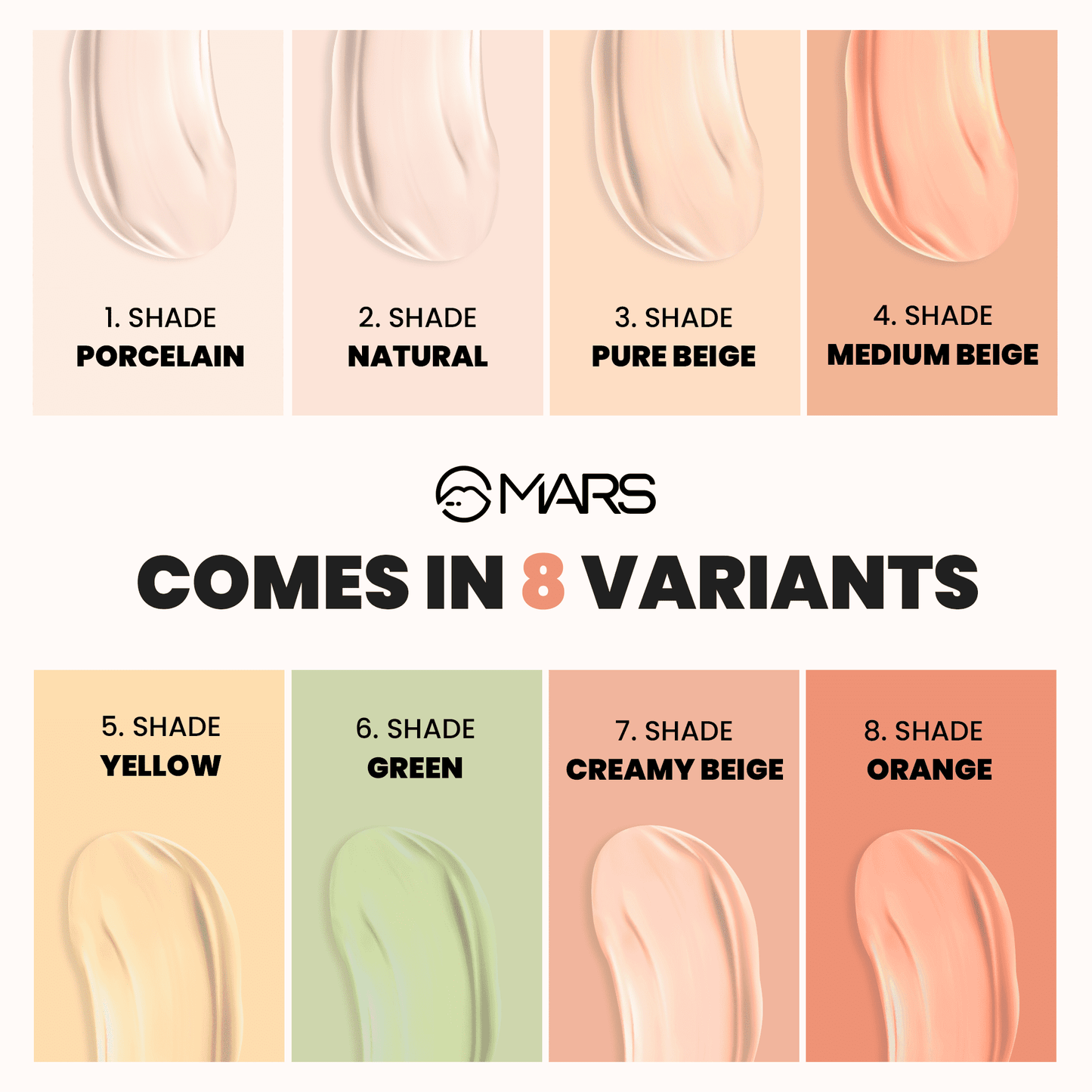 MARS Face Concealer | Seal the Deal Concealer | 10 g | iBellaa