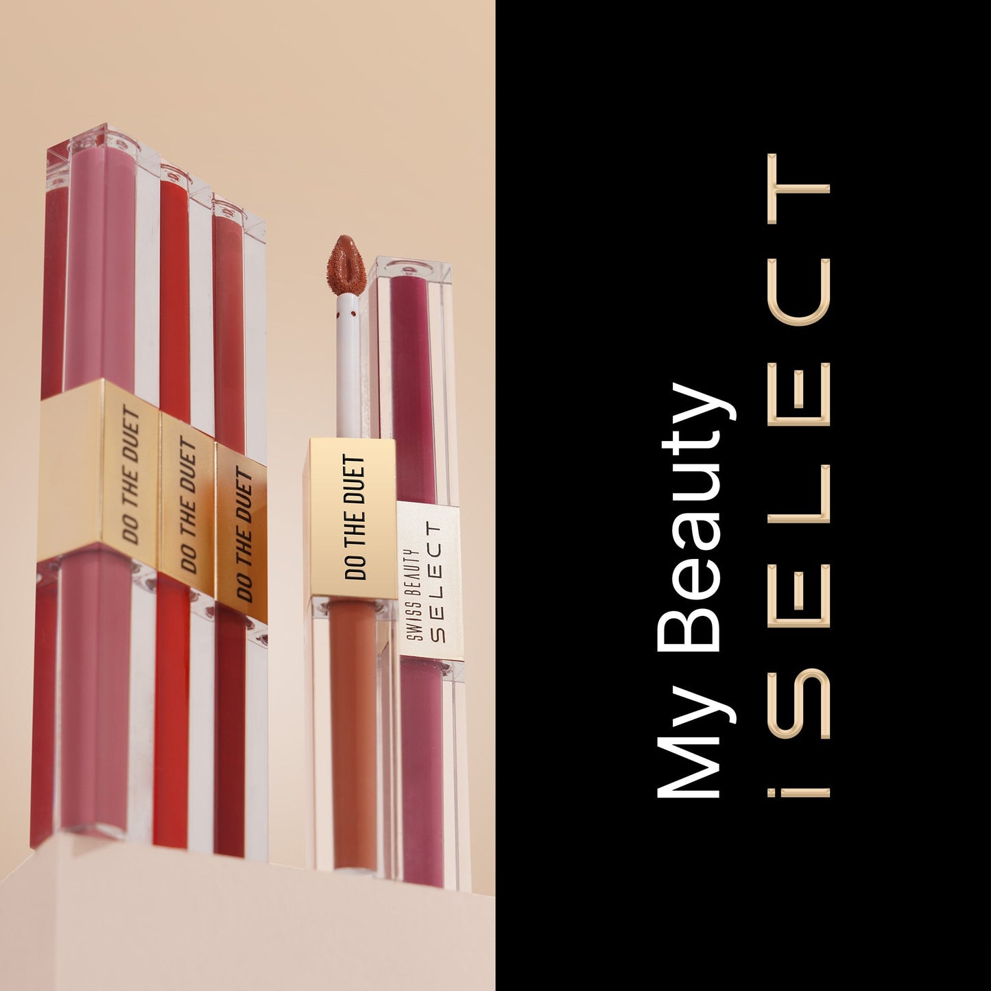 Swiss Beauty Select Do The Duet Lipstick | 3 ml | iBellaa