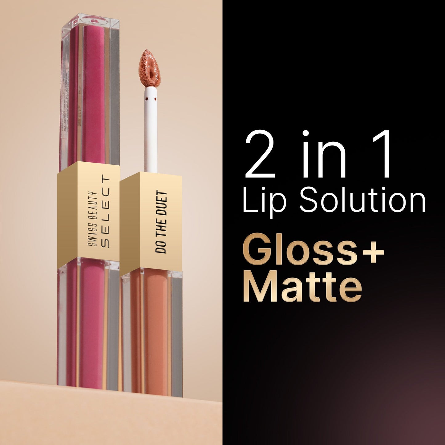 Swiss Beauty Select Do The Duet Lipstick | 3 ml | iBellaa