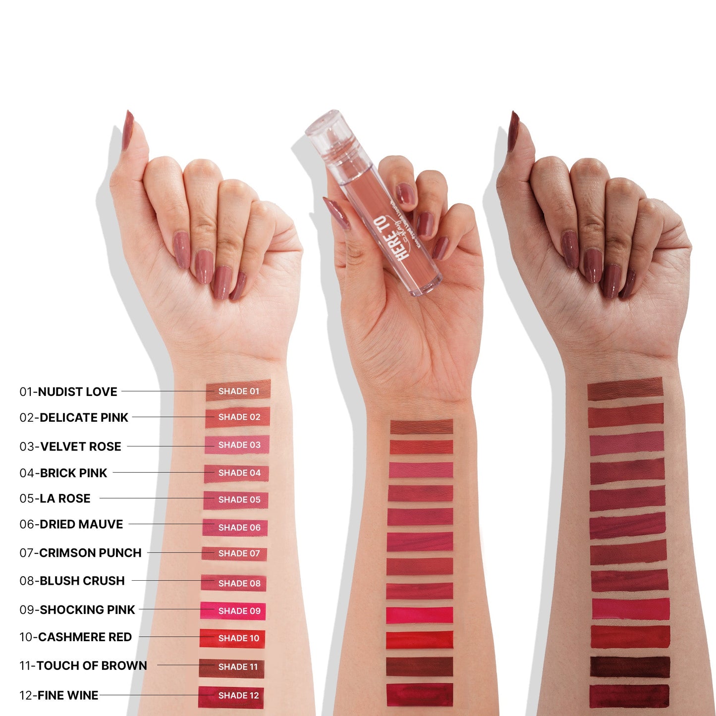 Swiss Beauty Select Here To Stay Liquid Lipstick | 3 ml | iBellaa