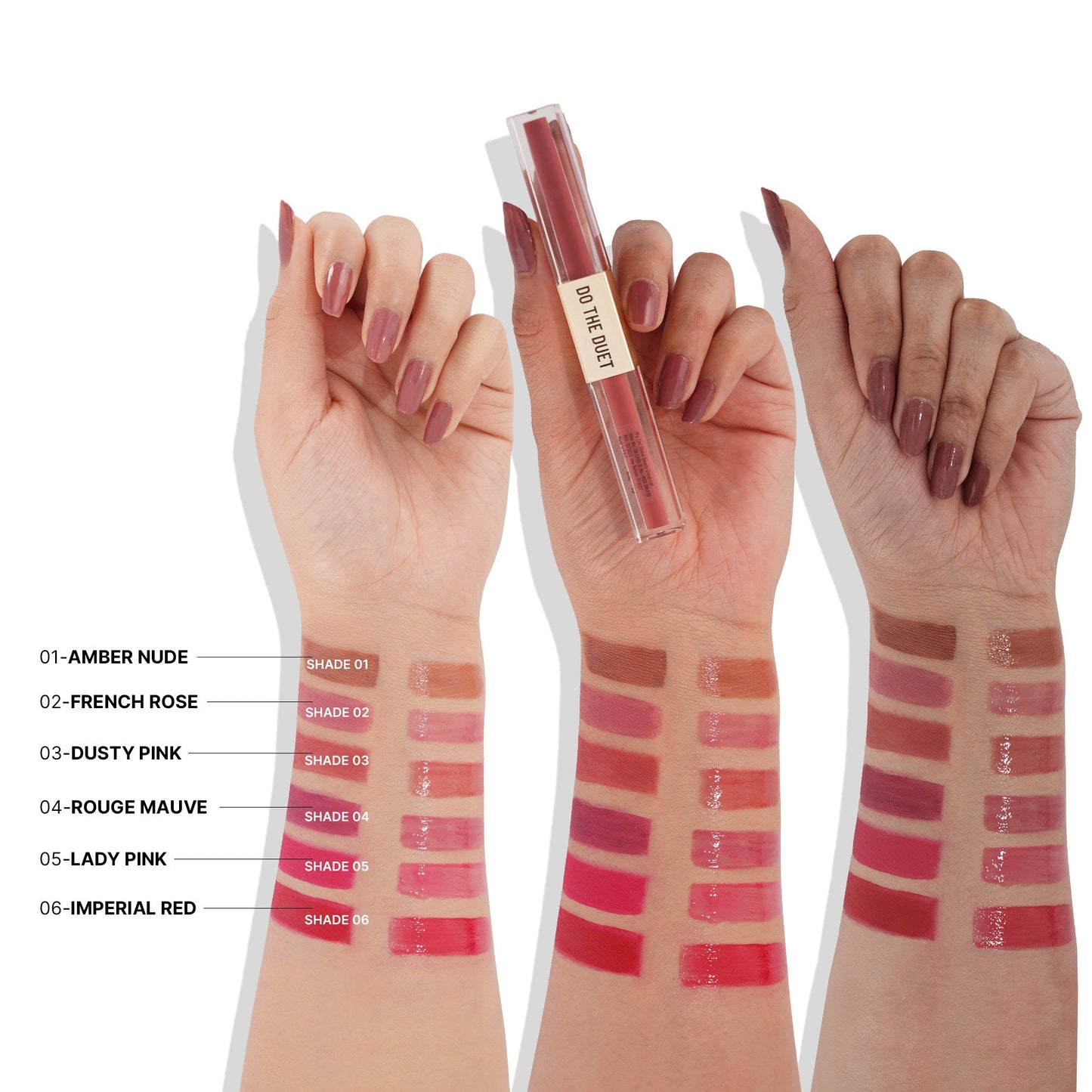 Swiss Beauty Select Do The Duet Lipstick | 3 ml | iBellaa