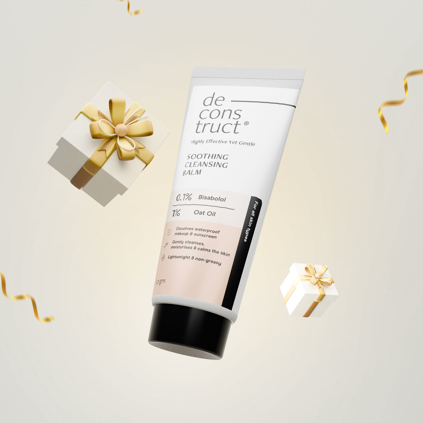 Deconstruct Soothing cleansing balm - 0.1% bisabolol and 1% Avena sativa Oil (oats oil) | 50 g | iBellaa