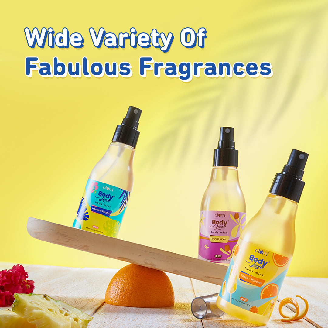 Plum Trippin' Mimosas Body Mist | Long-Lasting Citrus Fragrance | iBellaa