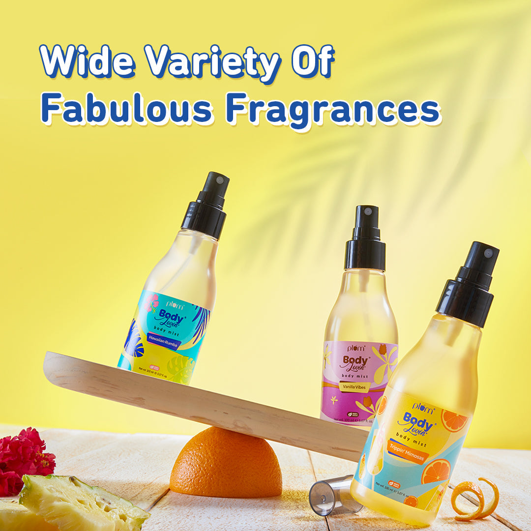 Plum Trippin' Mimosas Body Mist | Long-Lasting Citrus Fragrance | iBellaa