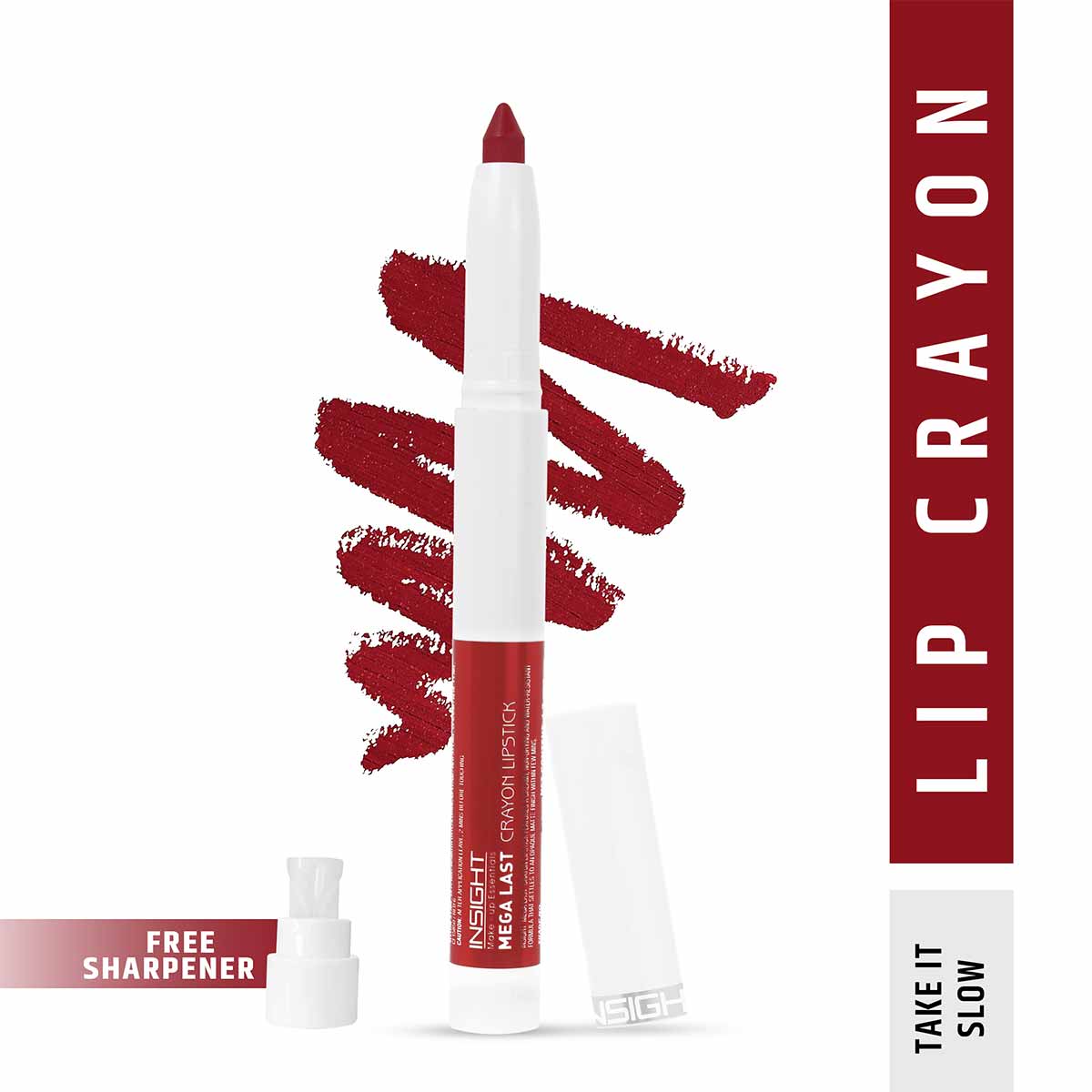 Insight Cosmetics Mega Last Crayon Lipstick | 1.3 g | iBellaa