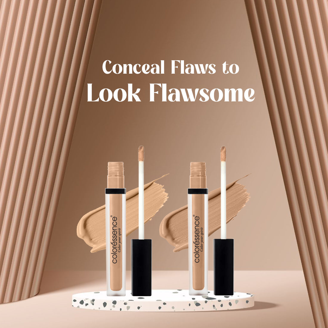Coloressence Time to Prime High Coverage Concealer | 4.5 ml | iBellaa