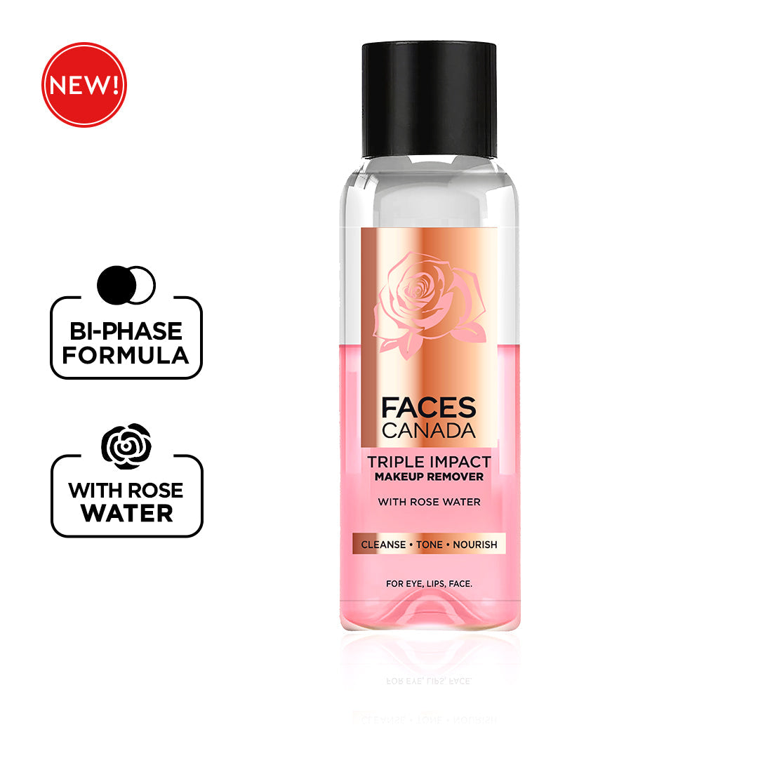 Faces Canada Triple Impact Makeup Remover | 120 ml | iBellaa