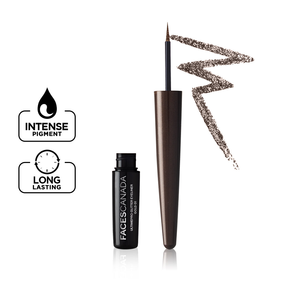 Faces Canada Ultime Pro Glitter Eyeliner | 1.7 ml | iBellaa