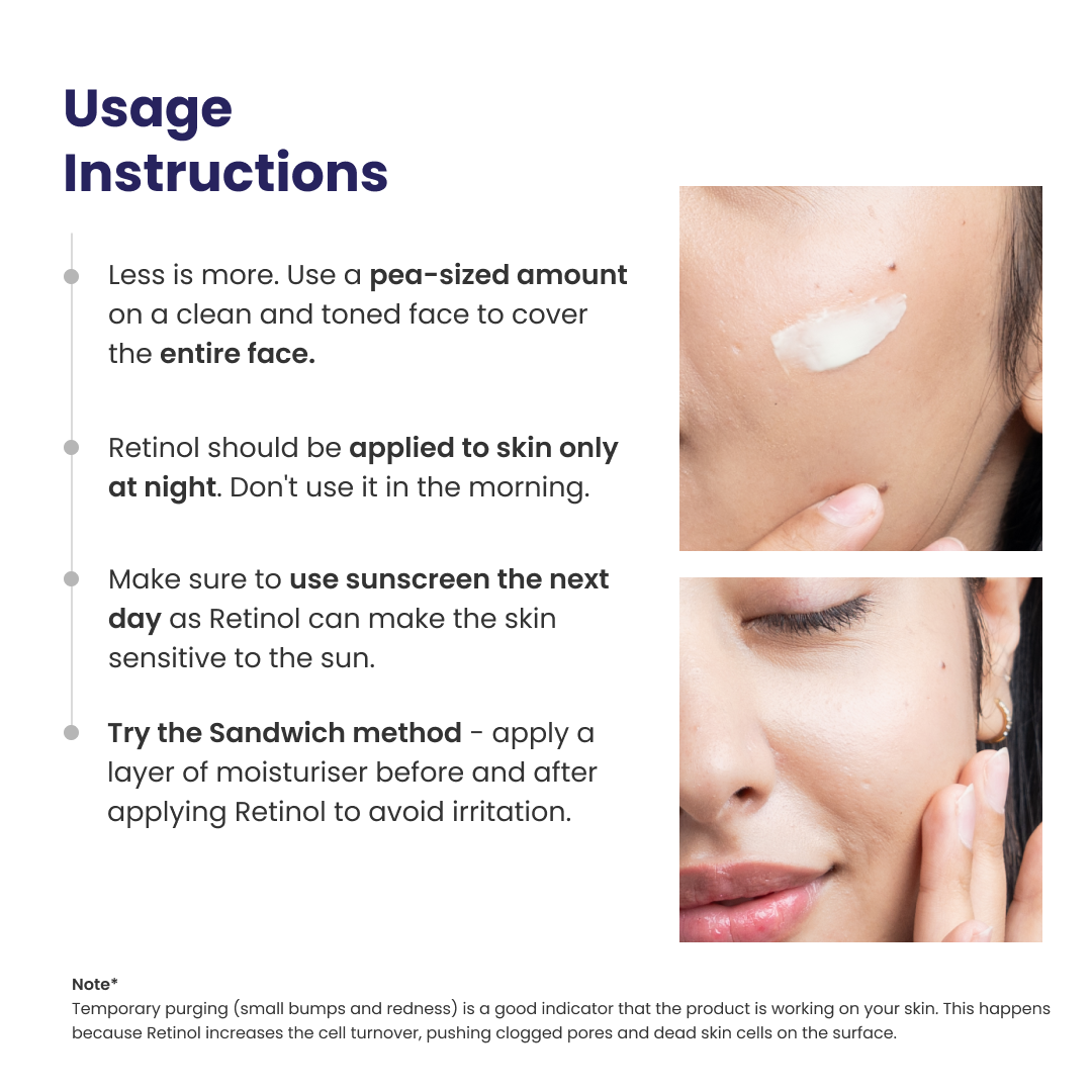 Re'equil 0.1% Retinol Night Cream | 30 g | iBellaa