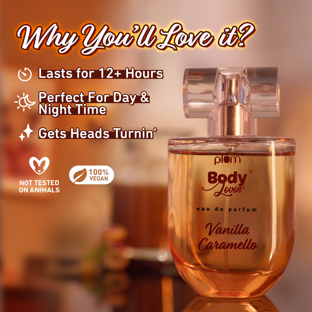 Plum Vanilla Caramello Eau De Parfum by Plum BodyLovin' | 50 ml | iBellaa