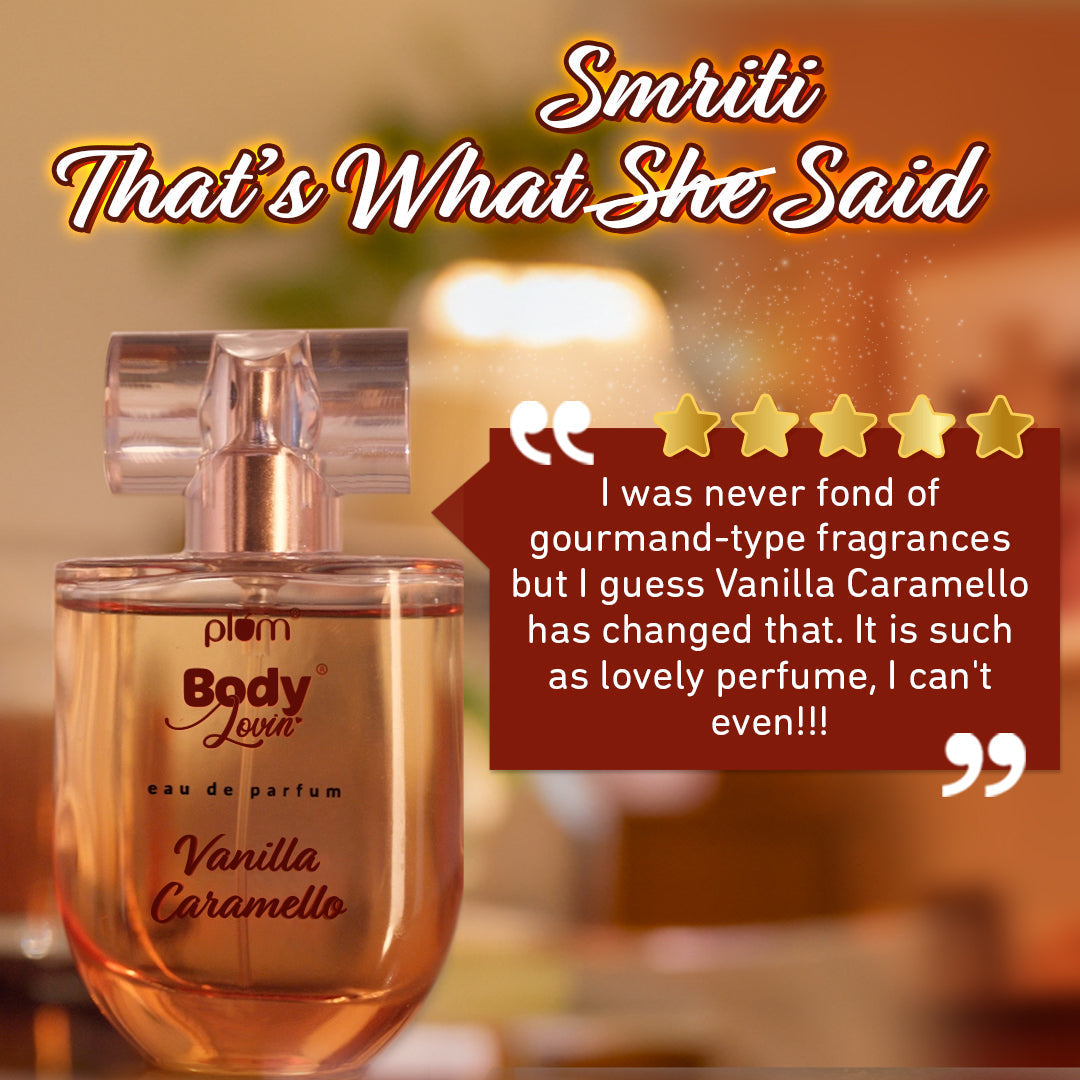 Plum Vanilla Caramello Eau De Parfum by Plum BodyLovin' | 50 ml | iBellaa
