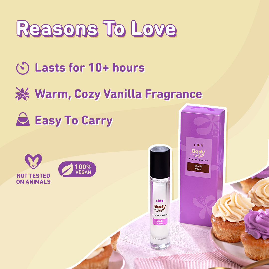 Plum Vanilla Vibes Eau De Parfum by Plum BodyLovin' | iBellaa
