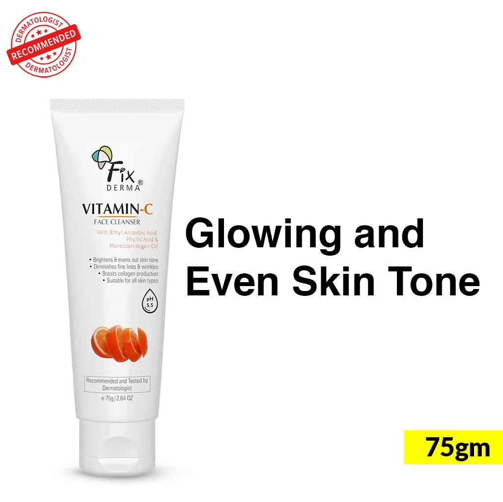 Fixderma Vitamin C Face Wash for Oily Skin | 75 g | iBellaa
