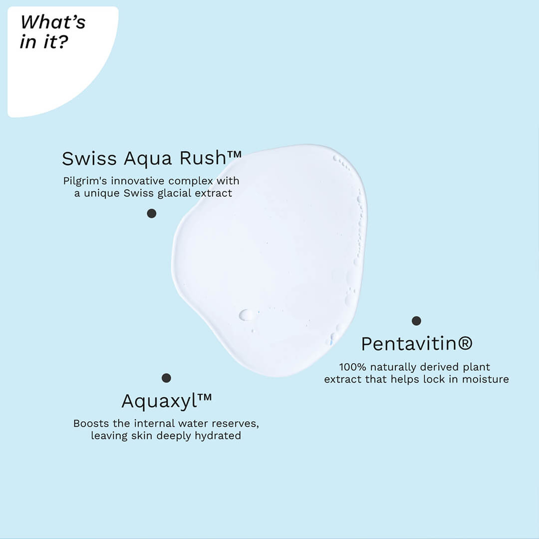 Pilgrim Swiss Aqua Rush™ Hydrating Gel Toner | 100 ml | iBellaa