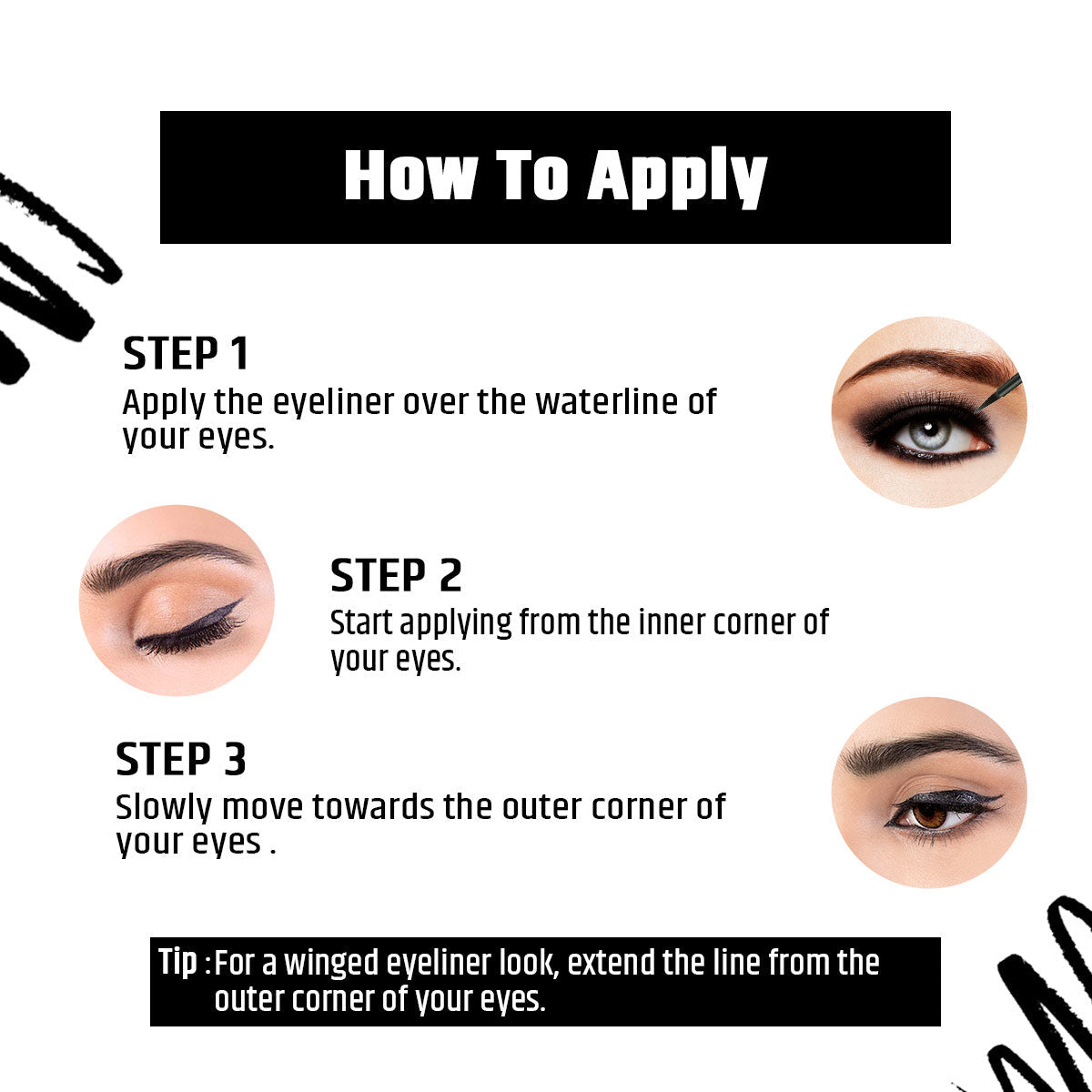 Insight Cosmetics Shiny waterproof Eyeliner | 5 ml | iBellaa