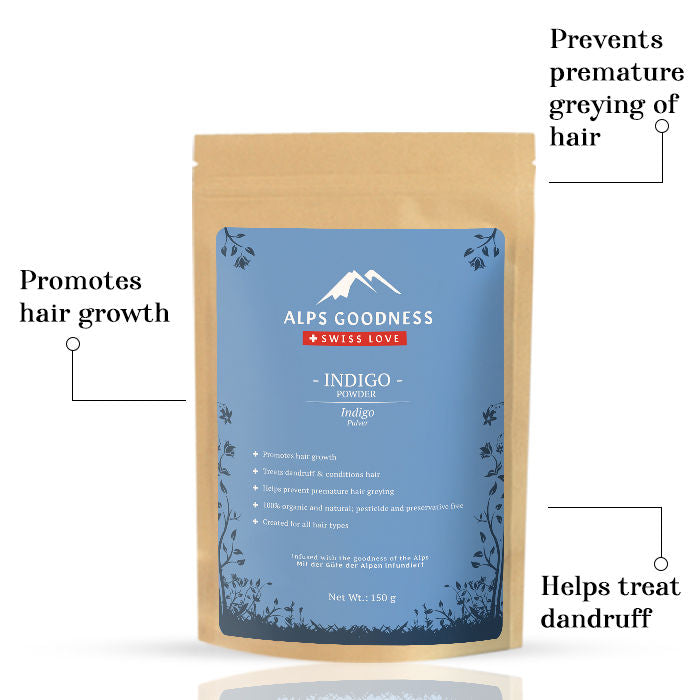 Alps Goodness Powder - Indigo (150 gm) | iBellaa
