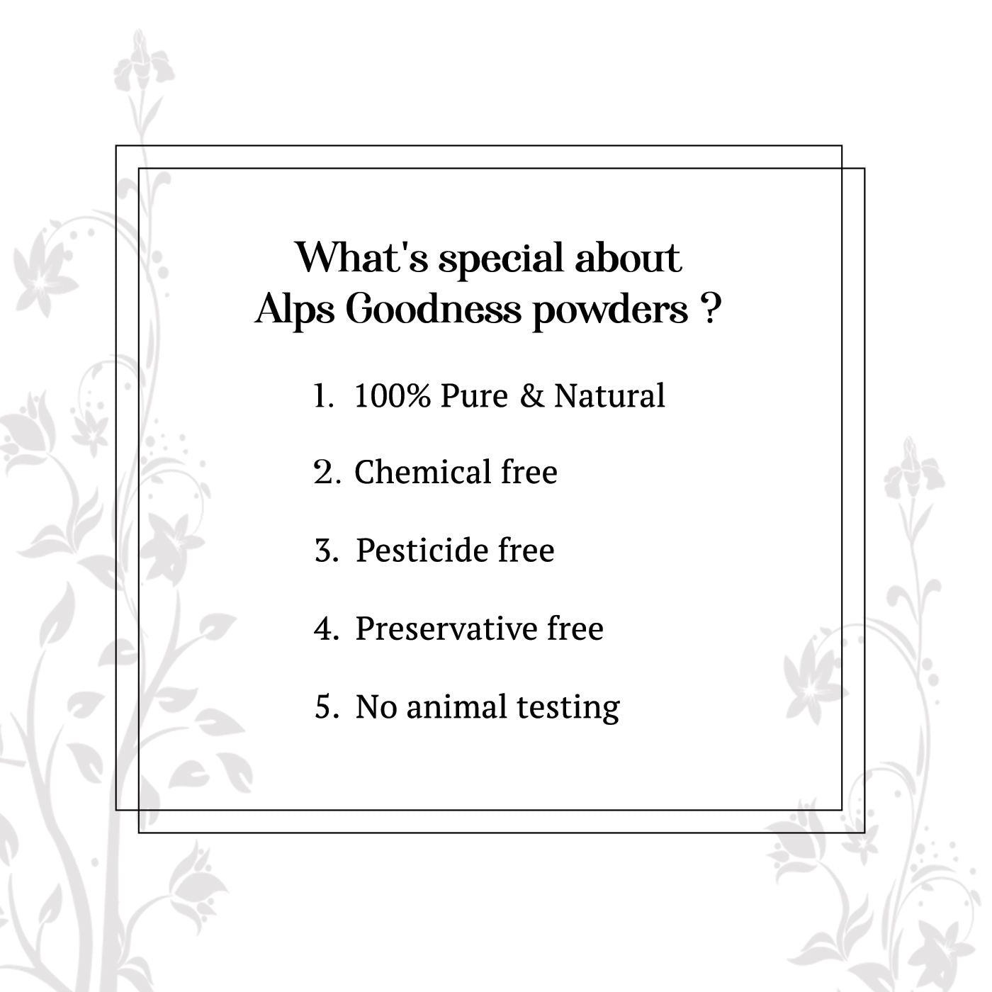 Alps Goodness Powder - Indigo (150 gm) | iBellaa
