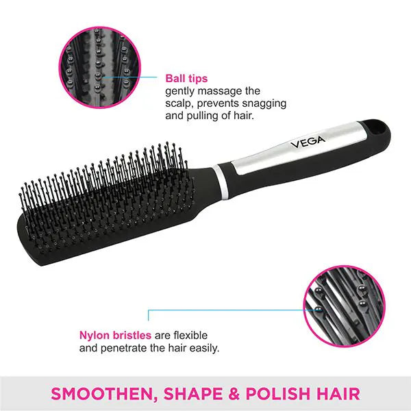 VEGA Flat Brush - E14-FB | iBellaa