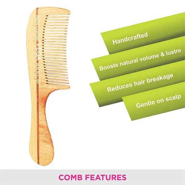 VEGA Boutique Wooden Comb - HMWC-06 | iBellaa