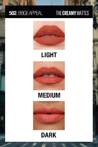 Maybelline New York Color Sensational Creamy Matte Lipstick | iBellaa