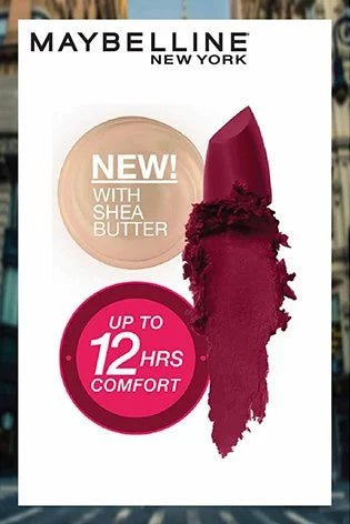 Maybelline New York Color Sensational Creamy Matte Lipstick | iBellaa