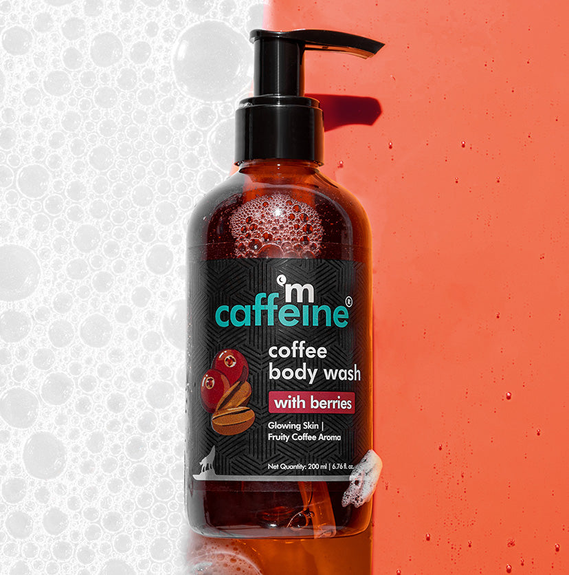 mCaffeine Coffee Body Wash with Berries - 200ml | iBellaa