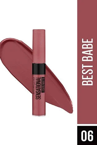 Maybelline New York Sensational Liquid Matte Lipstick | iBellaa