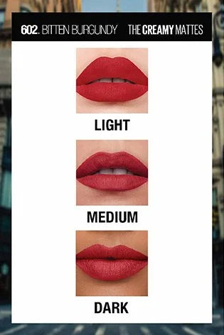 Maybelline New York Color Sensational Creamy Matte Lipstick | iBellaa
