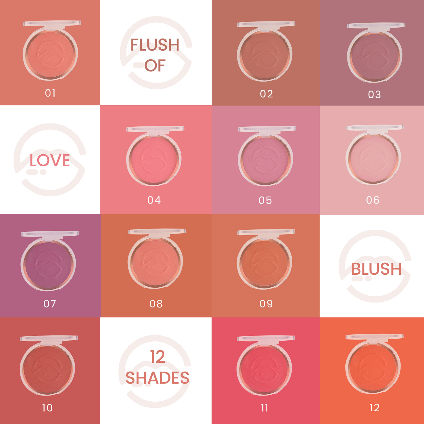 MARS Face Blusher | Flush of Love | 8 g | iBellaa