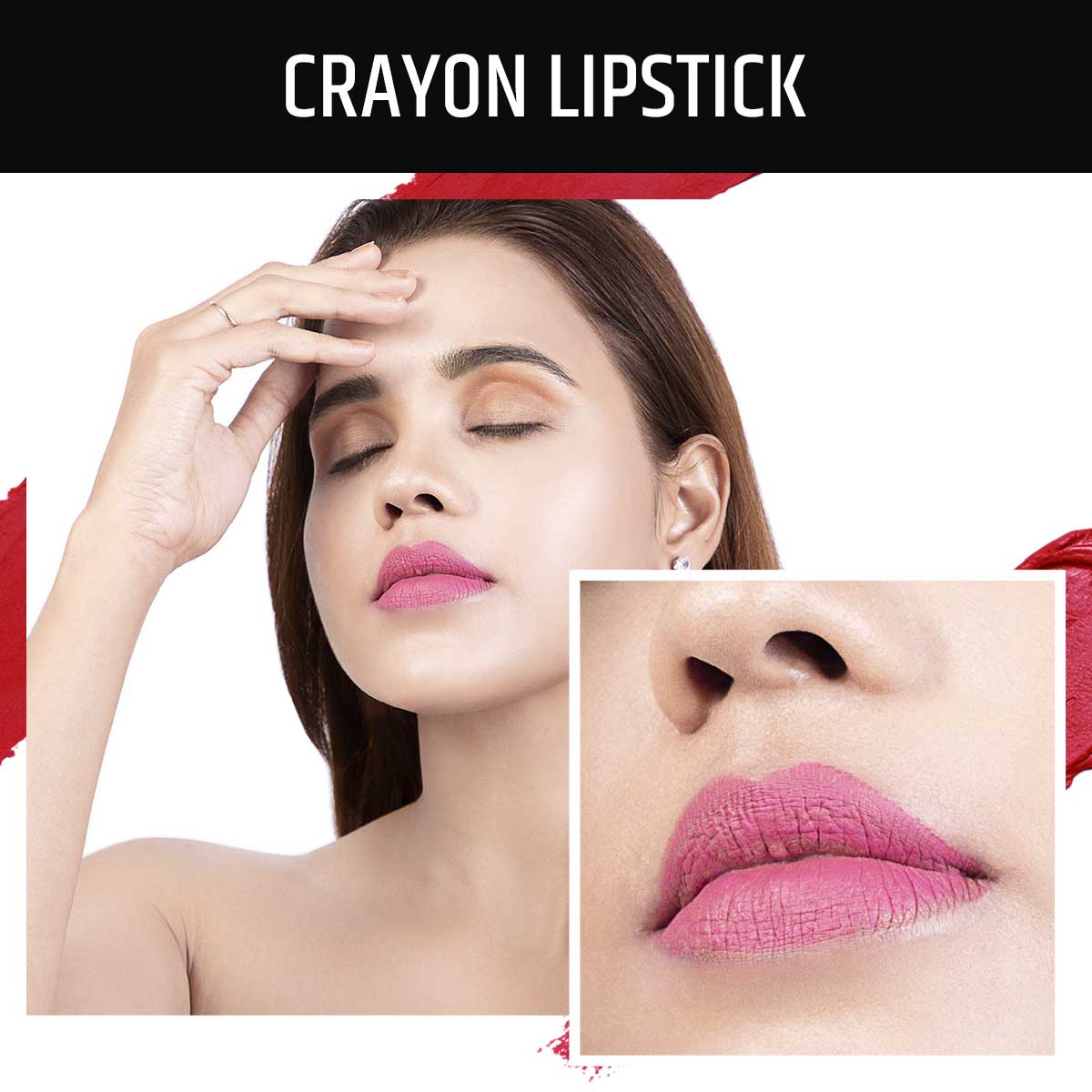 Insight Cosmetics Mega Last Crayon Lipstick | 1.3 g | iBellaa