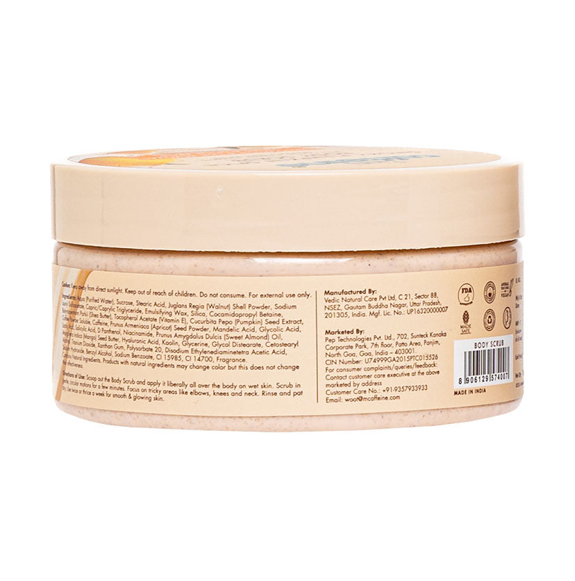 mCaffeine Smoky Pumpkin Spice Body Scrub - 175g | iBellaa