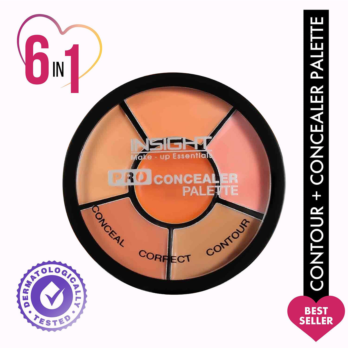 Insight Cosmetics Pro Concealer Palette | 15 g | iBellaa