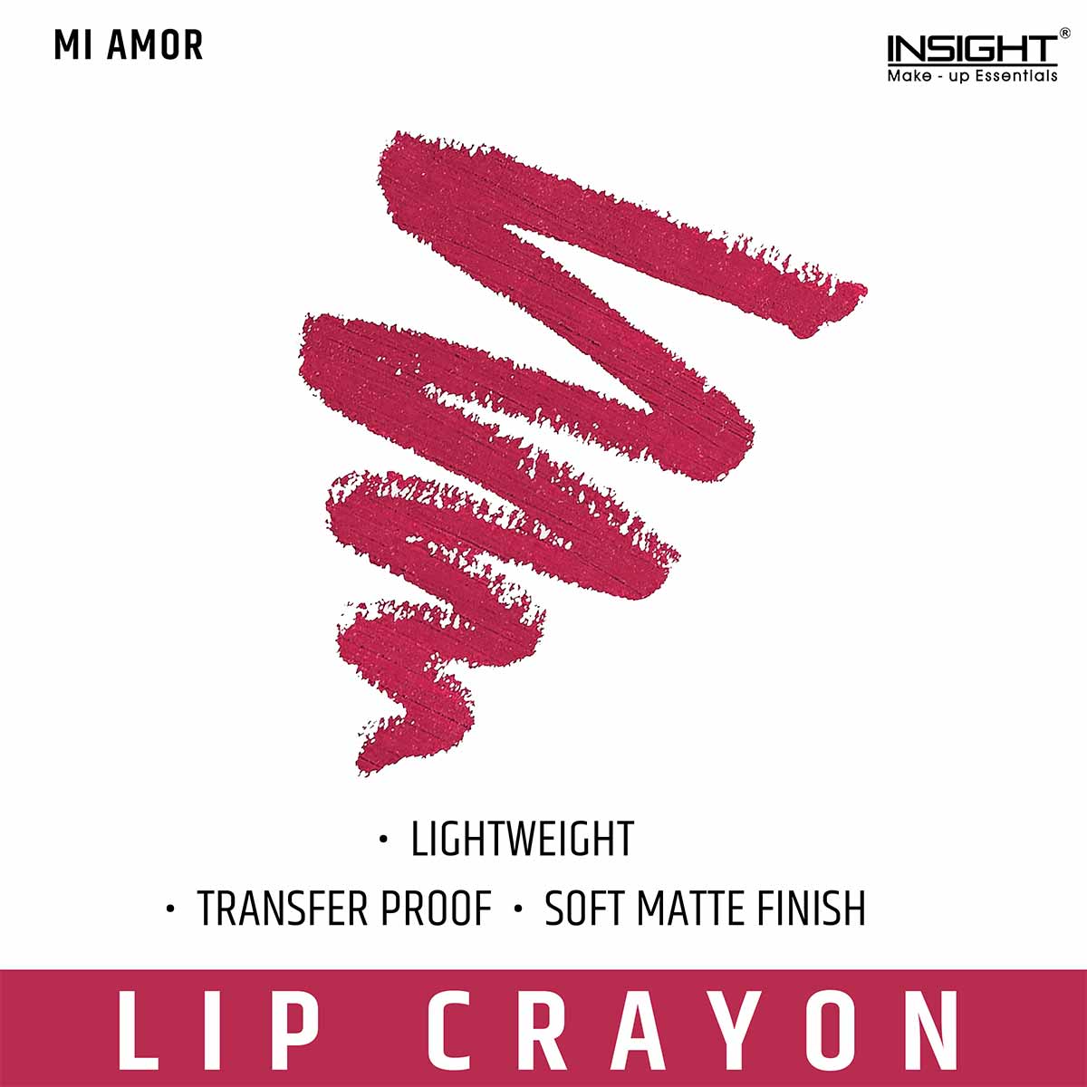 Insight Cosmetics Mega Last Crayon Lipstick | 1.3 g | iBellaa