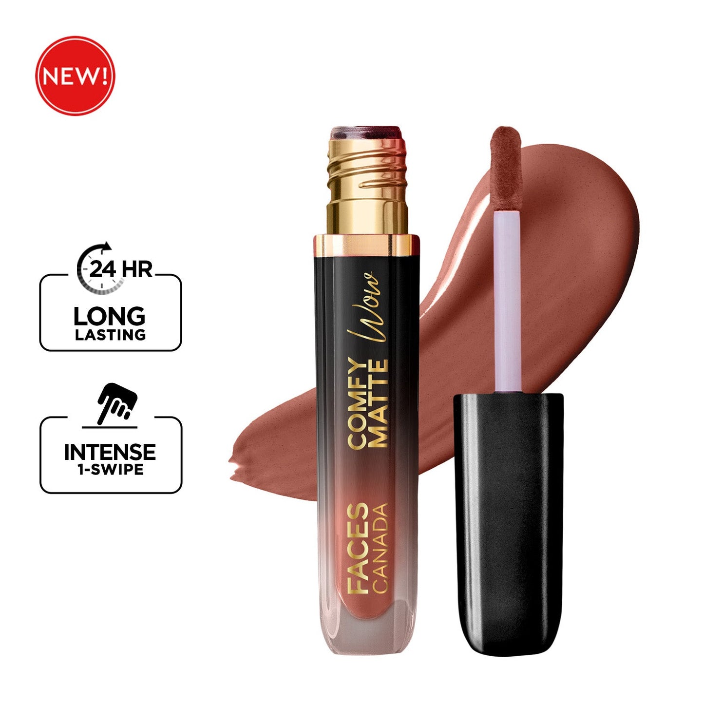 Faces Canada Comfy Matte Wow Liquid Lipstick | 3.8 ml | iBellaa