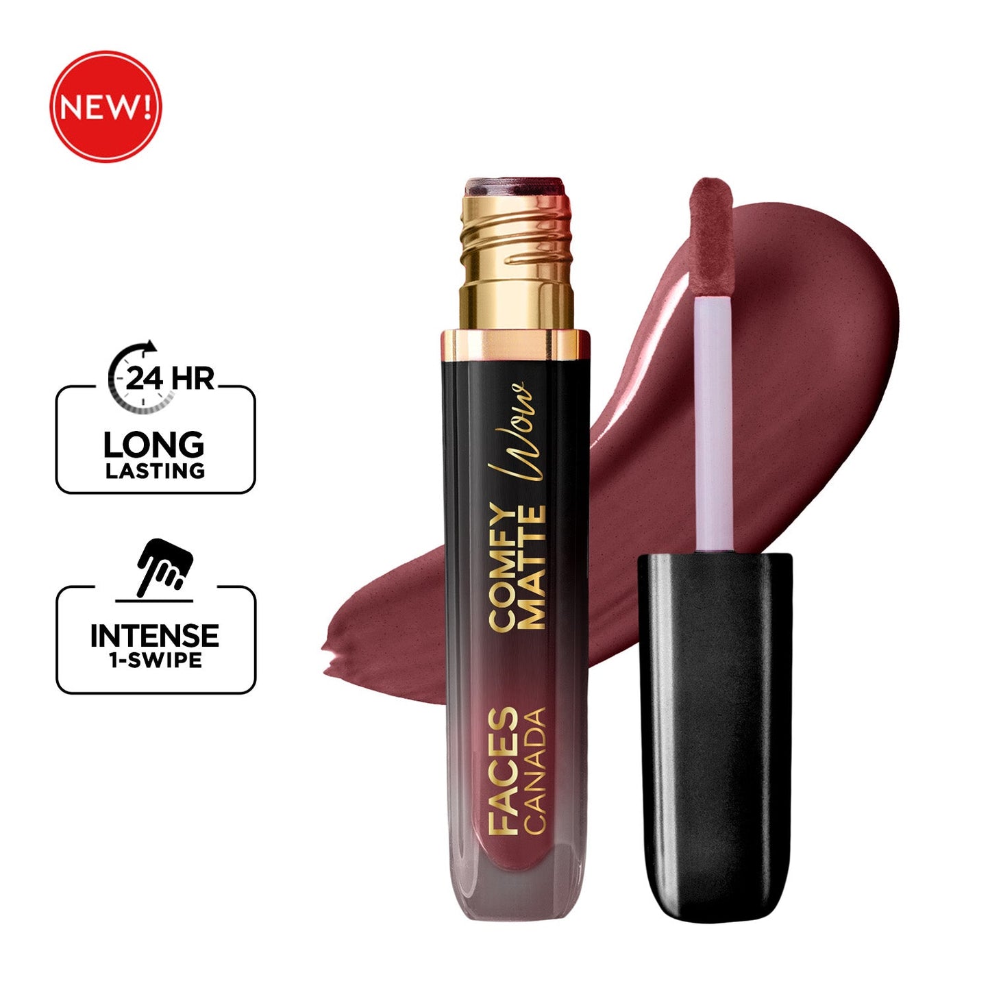Faces Canada Comfy Matte Wow Liquid Lipstick | 3.8 ml | iBellaa