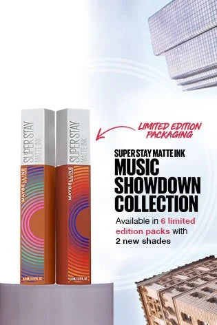 Maybelline New York Super Stay Matte Ink Lip Color LTD Music Edition | iBellaa