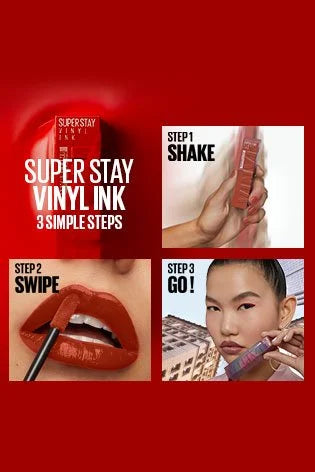 Maybelline New York SUPER STAY VINYL INK LIQUID LIP COLOR LTD EDITION MUSIC COLLECTION | iBellaa
