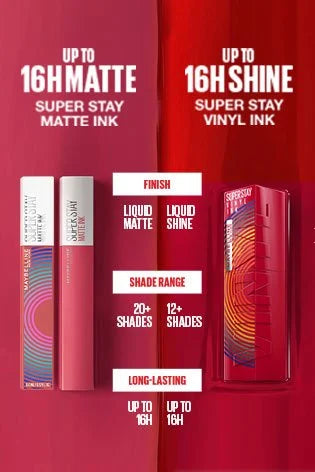 Maybelline New York Super Stay Matte Ink Lip Color LTD Music Edition | iBellaa