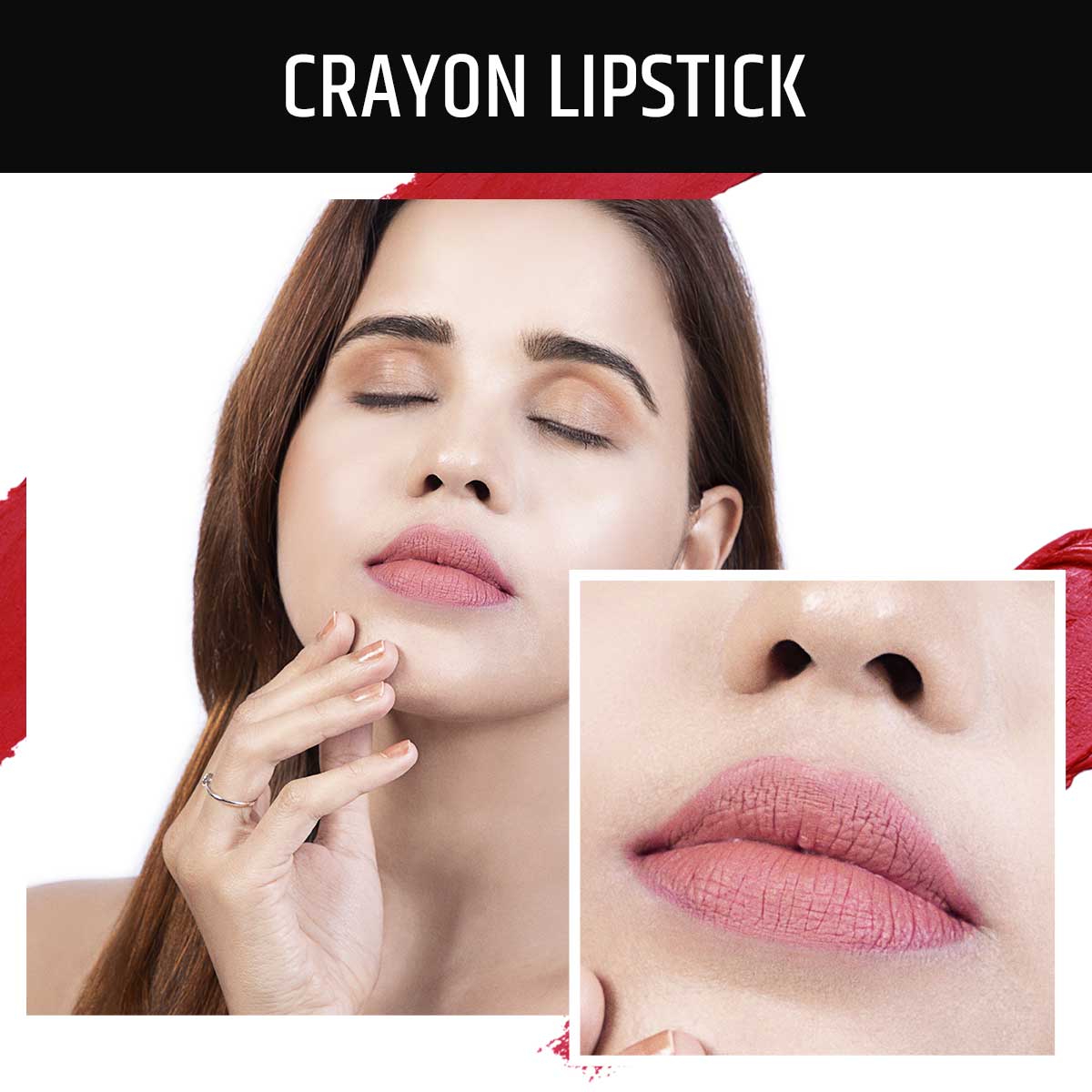 Insight Cosmetics Mega Last Crayon Lipstick | 1.3 g | iBellaa