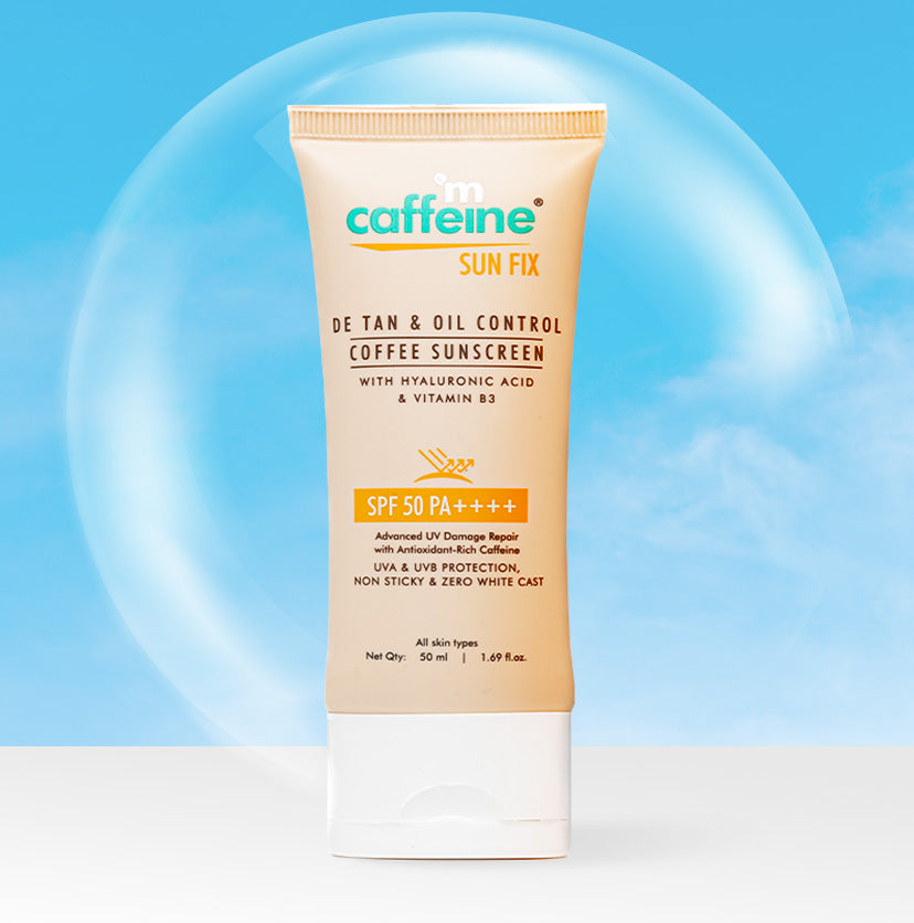 mCaffeine Coffee Sunscreen SPF 50 PA++++ | 50ml | iBellaa