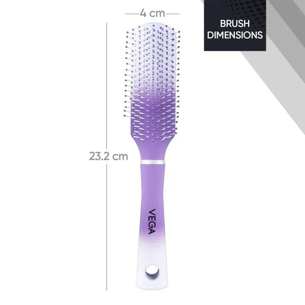 VEGA Flat Hair Brush - E37-FB | iBellaa