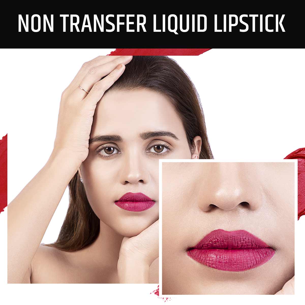 Insight Cosmetics Non transfer liquid lipstick | 4 ml | iBellaa