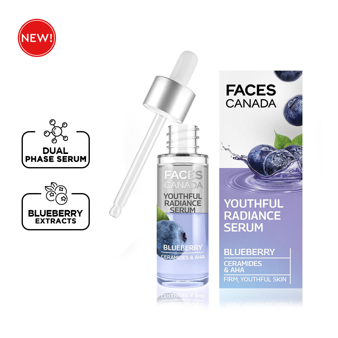 Faces Canada Youthful Radiance Serum Blueberry | 27 ml | iBellaa