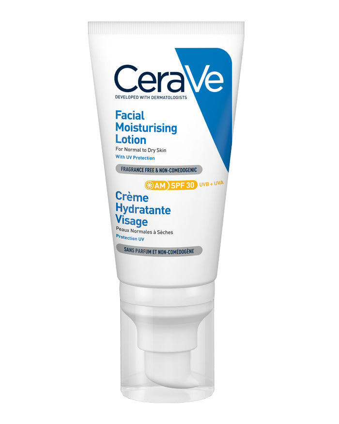 CeraVe AM Facial Moisturising Lotion with SPF 30 | 52 ml | iBellaa