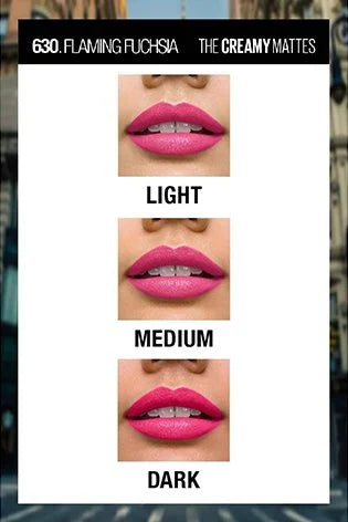 Maybelline New York Color Sensational Creamy Matte Lipstick | iBellaa
